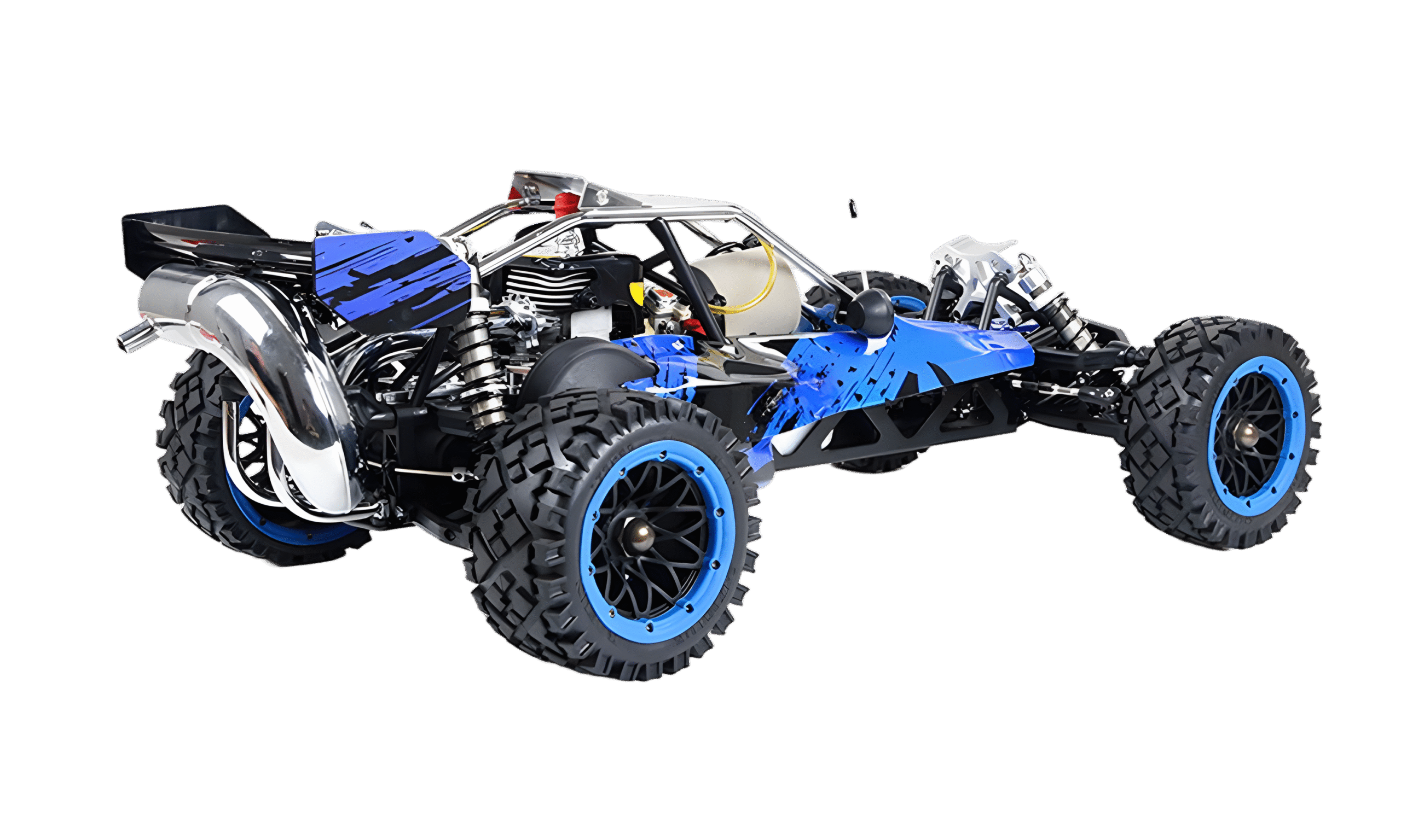 HRC SPEED ROGUE — 2WD 1/5 Scale Petrol RC CAR (BLUE)