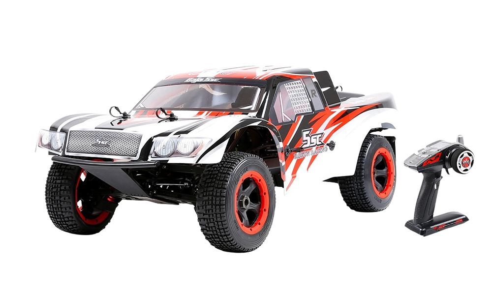 DEAD MONSTER 5SC — AT PETROL POWERED RC TRUCK (RED)
