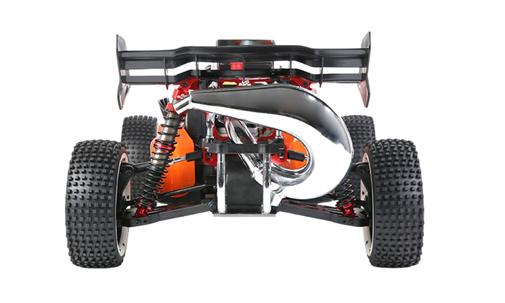 HRC ALPHA 450S — 4WD High Speed PETROL RC CAR (RED)