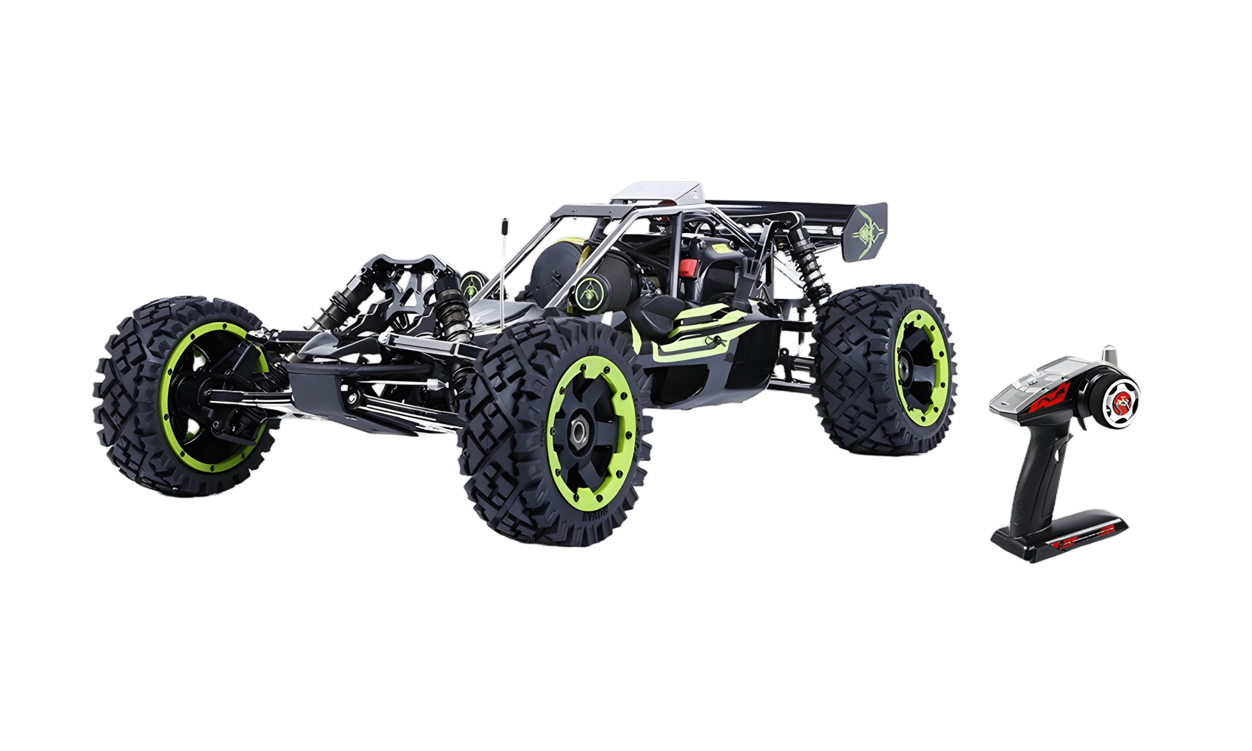 HRC SPEED ROGUE — 2WD 1/5 Scale Petrol RC CAR (GREEN)