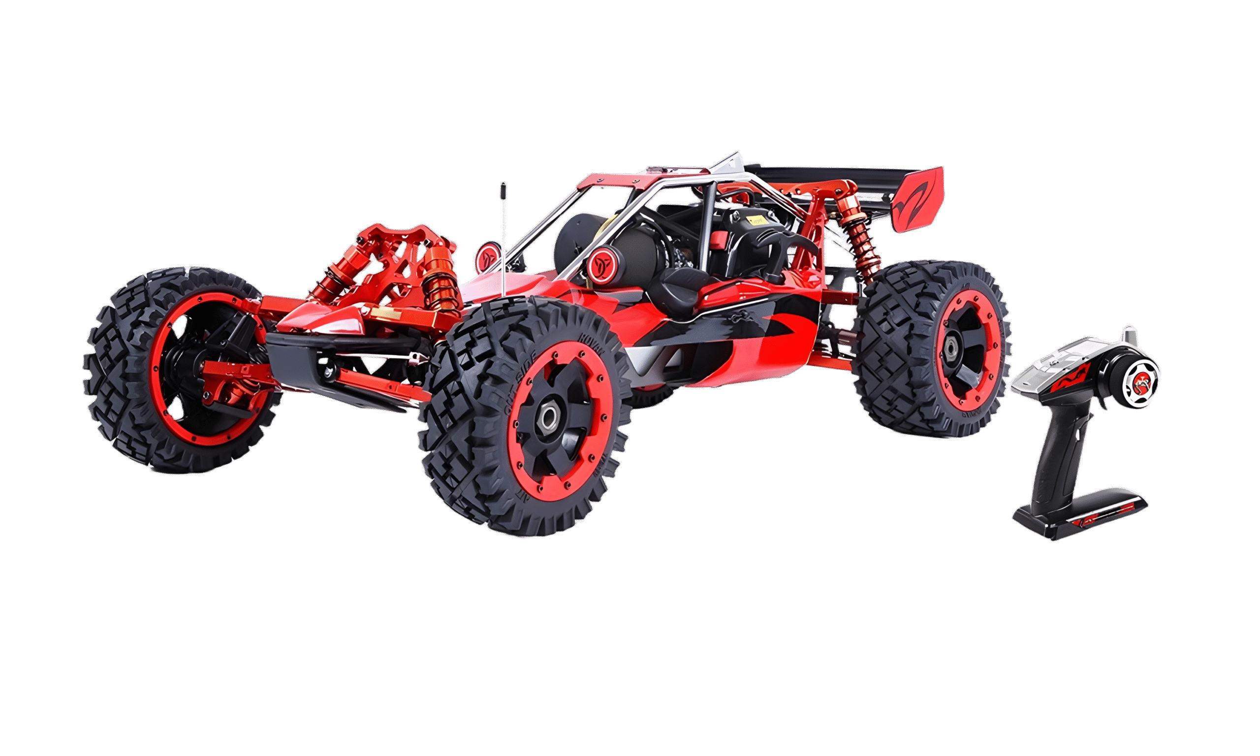 HRC SPEED ROGUE — 2WD 1/5 Scale Petrol RC CAR (RED)